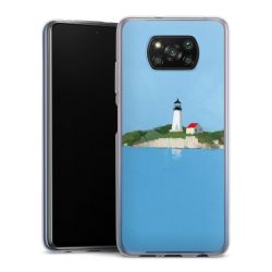 Silikonskal genomskinlig