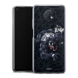 Silikonskal genomskinlig