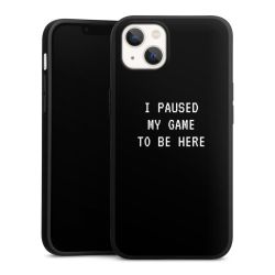 Silicone Premium Case Black Matt