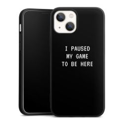 Silicone Premium Case Black Matt