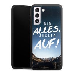 Silikon Premium Case  mattschwarz