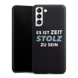 Silikon Premium Case  mattschwarz