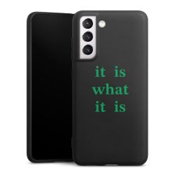 Silicone Premium Case Black Matt