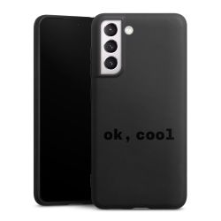 Silicone Premium Case Black Matt