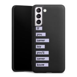 Silicone Premium Case black-matt