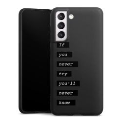 Silicone Premium Case black-matt