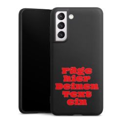 Silikon Premium Case  mattschwarz