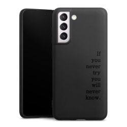 Silicone Premium Case Black Matt