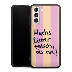 Silikon Premium Case  mattschwarz