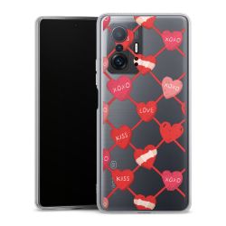 Silikonskal genomskinlig