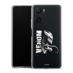 Silikonskal genomskinlig