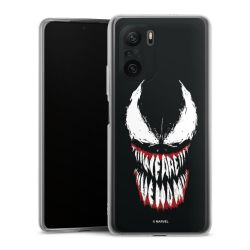 Silikonskal genomskinlig