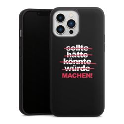 Silikon Premium Case  mattschwarz