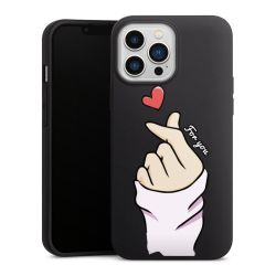 Silikon Premium Case  mattschwarz