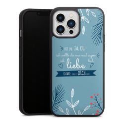 Silikon Premium Case  mattschwarz