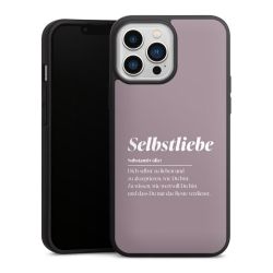 Silikon Premium Case  mattschwarz