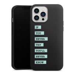 Silicone Premium Case Black Matt
