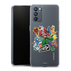 Silikonskal genomskinlig