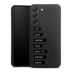 Silicone Premium Case Black Matt