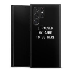 Silicone Premium Case Black Matt