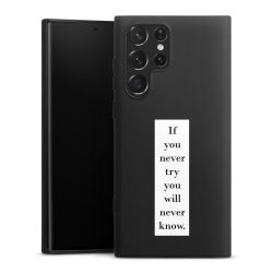 Silicone Premium Case Black Matt