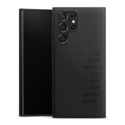 Silicone Premium Case Black Matt