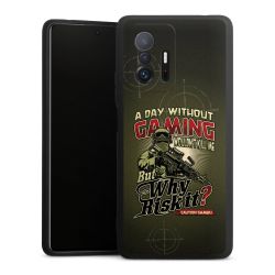 Silicone Premium Case Black Matt