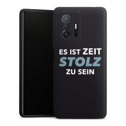 Silikon Premium Case  mattschwarz