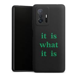 Silicone Premium Case Black Matt