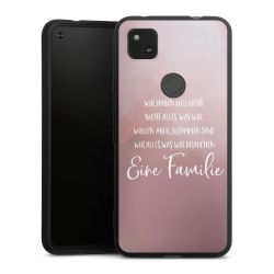 Silikon Premium Case  mattschwarz