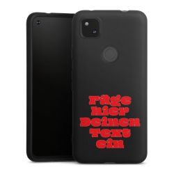 Silikon Premium Case  mattschwarz