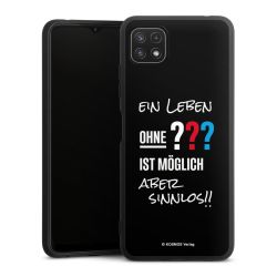 Silikon Premium Case  mattschwarz