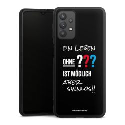 Silikon Premium Case  mattschwarz