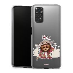 Silikonskal genomskinlig