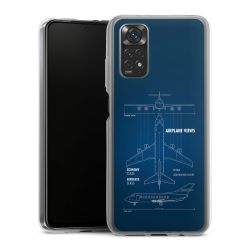 Silikonskal genomskinlig