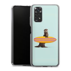 Silikonskal genomskinlig