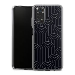 Silikonskal genomskinlig