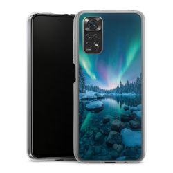 Silikonskal genomskinlig