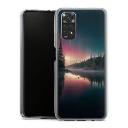 Silikonskal genomskinlig