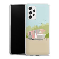 Silikonskal genomskinlig