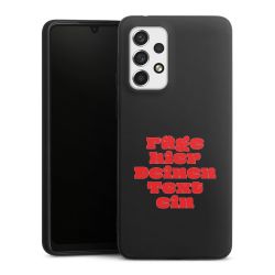 Silikon Premium Case  mattschwarz