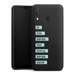 Silicone Premium Case Black Matt