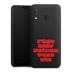 Silikon Premium Case  mattschwarz