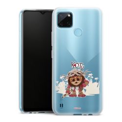 Silikonskal genomskinlig