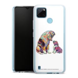 Silikonskal genomskinlig