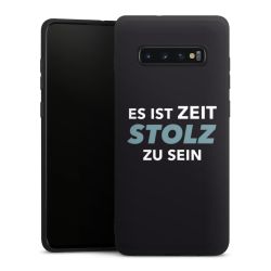 Silikon Premium Case  mattschwarz