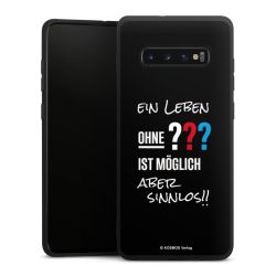 Silikon Premium Case  mattschwarz