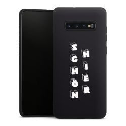 Silicone Premium Case Black Matt