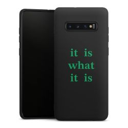 Silicone Premium Case Black Matt