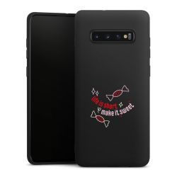 Silicone Premium Case Black Matt